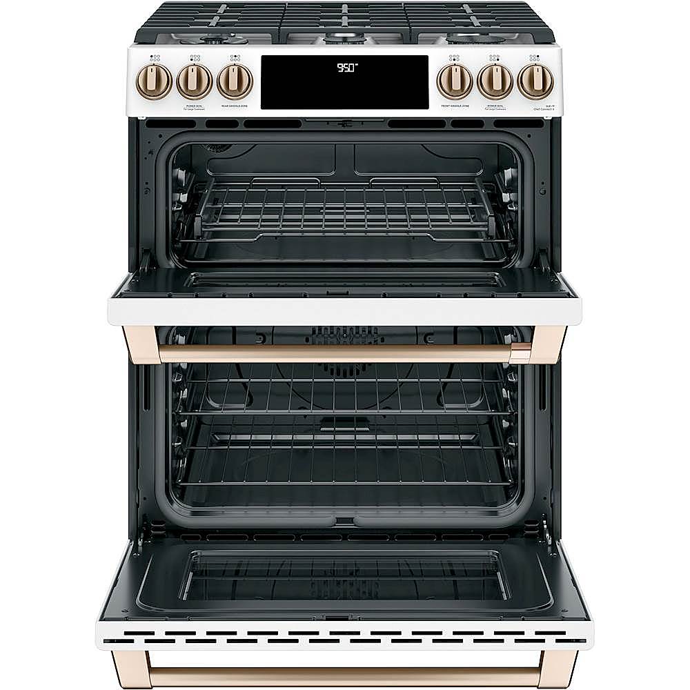 Café 7 Cu. Ft. Self Cleaning Slide In Double Oven Dual Fuel Convection
