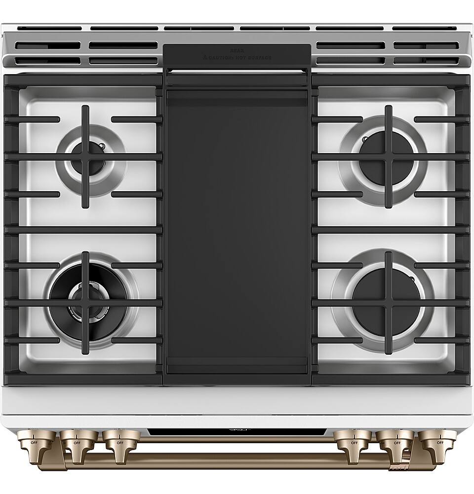 Café 7 Cu. Ft. Self Cleaning Slide In Double Oven Dual Fuel Convection