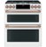 Alt View Zoom 23. Café - 7 Cu. Ft. Self-Cleaning Slide-In Double Oven Dual Fuel Convection Range, Customizable - Matte White.