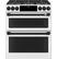 Alt View 24. Café - 7 Cu. Ft. Self-Cleaning Slide-In Double Oven Dual Fuel Convection Range, Customizable - Matte White.