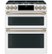 Alt View Zoom 27. Café - 7 Cu. Ft. Self-Cleaning Slide-In Double Oven Dual Fuel Convection Range, Customizable - Matte White.
