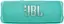 Front. JBL - FLIP6 Portable Waterproof Speaker - Teal.