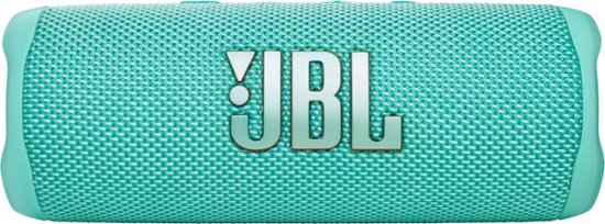 Front Zoom. JBL - FLIP6 Portable Waterproof Speaker - Teal.