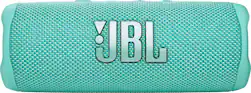 JBL - FLIP6 Portable Waterproof Speaker - Teal - Front_Zoom