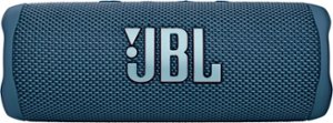 JBL FLIP6 Portable Waterproof Speaker - Blue - Front_Zoom