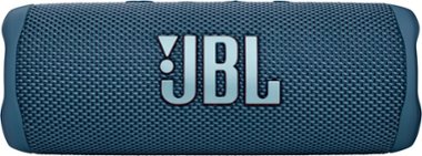 JBL - FLIP6 Portable Waterproof Speaker - Blue - Front_Zoom