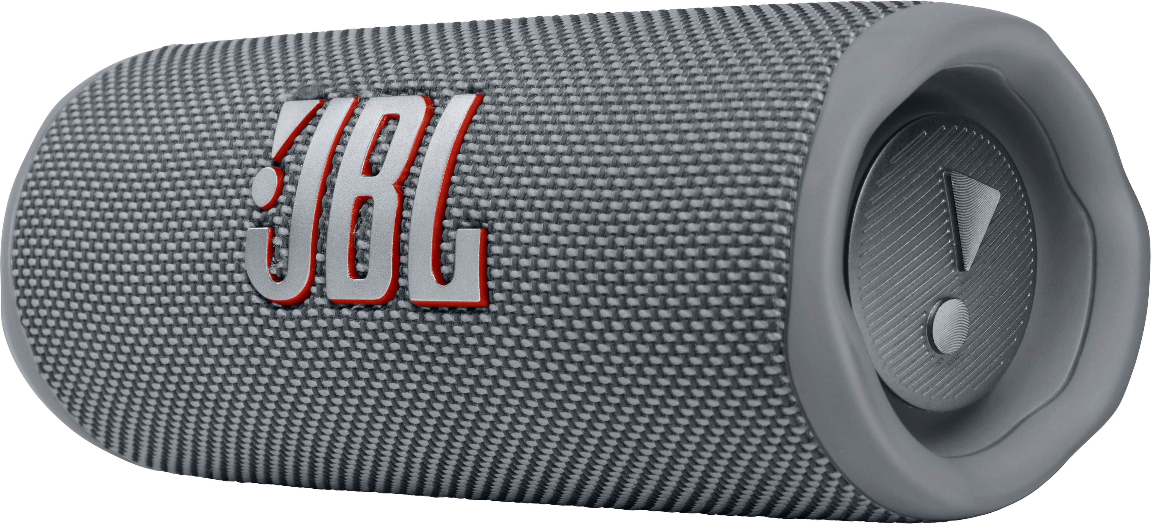 Angle. JBL - FLIP6 Portable Waterproof Speaker - Gray.