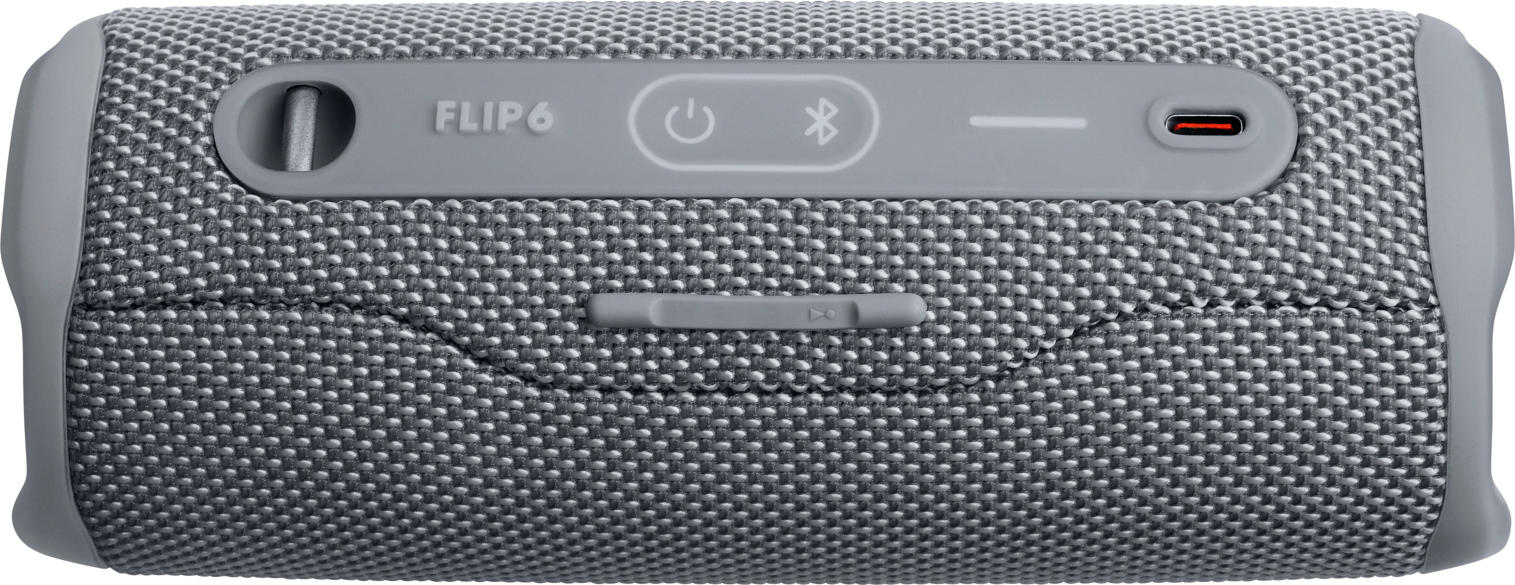 JBL Flip 6 (Grey) Waterproof portable Bluetooth® speaker at Crutchfield