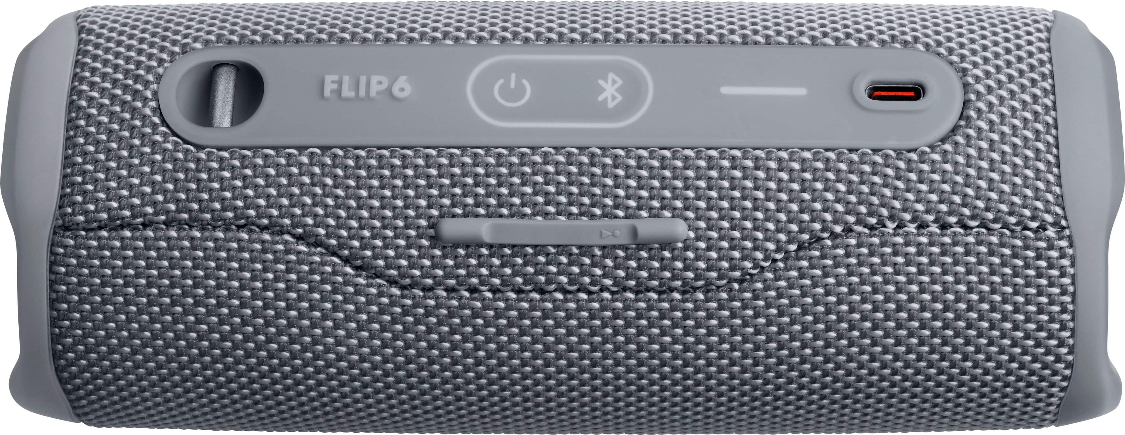 Alt View 11. JBL - FLIP6 Portable Waterproof Speaker - Gray.