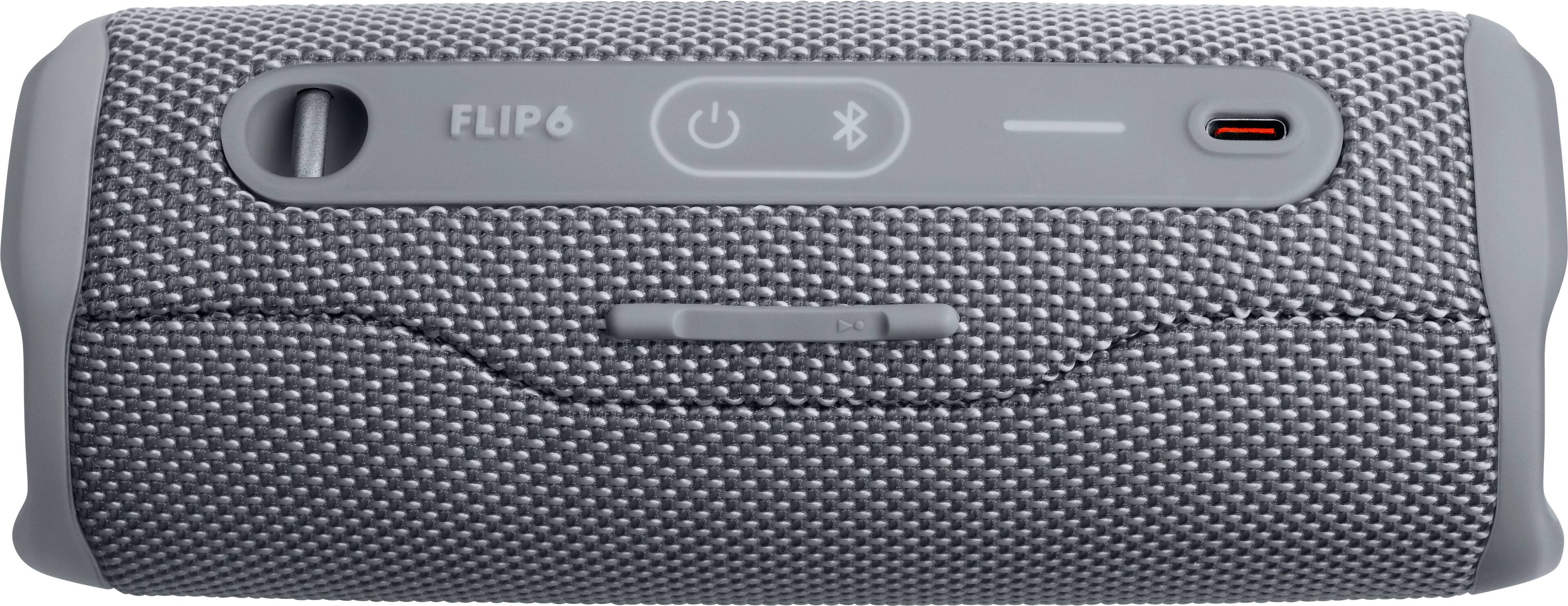 Alt View 11. JBL - FLIP6 Portable Waterproof Speaker - Gray.