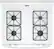 Alt View 13. GE - 4.8 Cu. Ft. Freestanding Gas Range - White.
