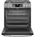 Alt View 11. GE Profile - 5.6 Cu. Ft. Slide-In Gas True Convection Range with Built-In WiFi and Hot Air Frying - Stainless Steel.