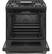 Alt View 1. GE - 5.6 Cu. Ft. Slide-In Gas Convection Range with Self-Steam Cleaning, Built-In Wi-Fi, and No-Preheat Air Fry - Fingerprint Resistant Black Slate.