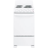 Hotpoint - 2.3 Cu. Ft. Freestanding Electric Range - White - Front_Zoom