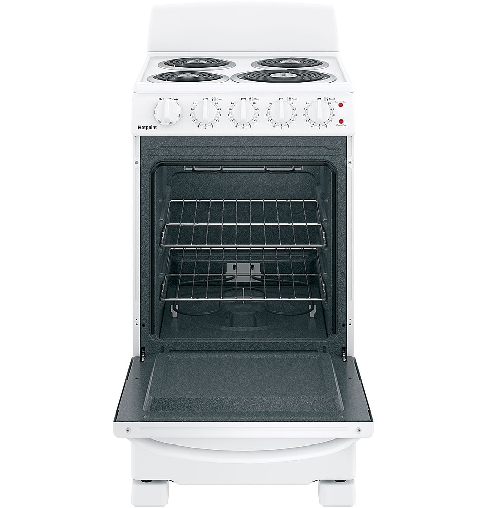 Hotpoint – 2.3 Cu. Ft. Freestanding Electric Range – White Sansujyuku sansujyuku.com