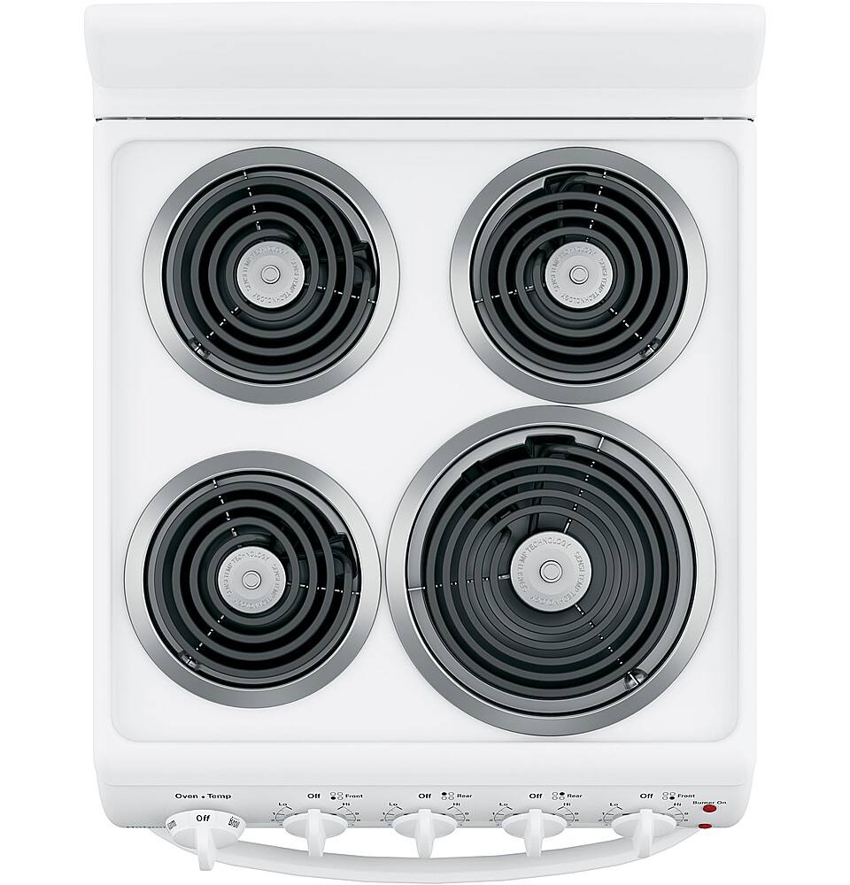 Alt View 12. Hotpoint - 2.3 Cu. Ft. Freestanding Electric Range - White.