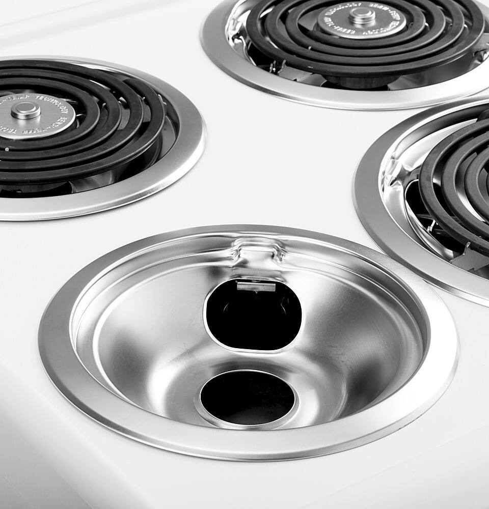 Alt View 17. Hotpoint - 2.3 Cu. Ft. Freestanding Electric Range - White.