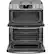 Alt View 11. GE Profile - 6.7 Cu. Ft. Slide-In Double Oven Gas True Convection Range with Steam Self-Clean, No Preheat Air Fry and WiFi - Fingerprint Resistant Stainless Steel.