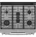 The image shows a close-up view of a stove top with four burners. The burners are arranged in a square pattern, with each burner having a different size. The stove top is made of stainless steel, giving it a sleek and modern appearance. The burners are designed to provide even heat distribution and efficient cooking.