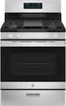 GE - 5.0 Cu. Ft. Freestanding Gas Range - Stainless Steel