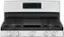 Alt View 1. GE - 5.0 Cu. Ft. Freestanding Gas Range - Stainless steel.