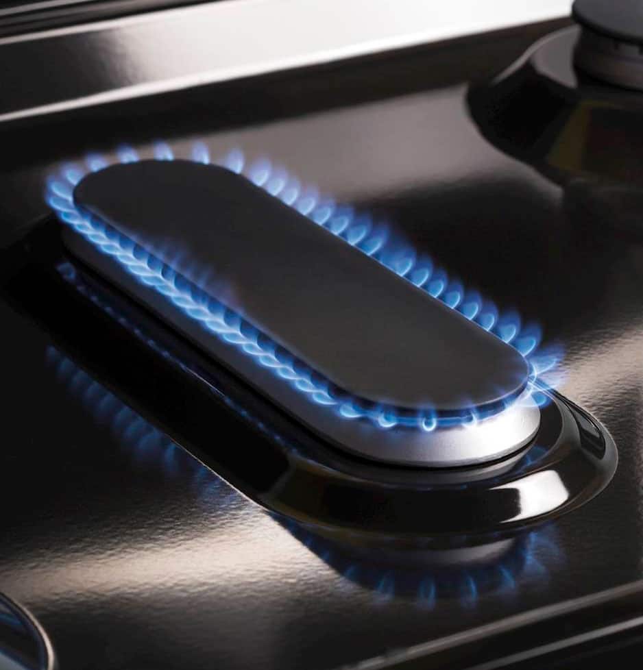 Alt View 25. GE - 5.0 Cu. Ft. Freestanding Gas Range - Stainless steel.