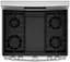 Alt View 2. GE - 5.0 Cu. Ft. Freestanding Gas Range - Stainless steel.