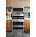 Alt View 15. GE Profile - 6.8 Cu. Ft. Frestanding Double Oven Gas True Convection Range with No-Preheat Air Fry - Stainless Steel.