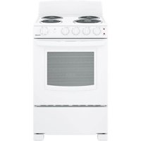 Hotpoint - 2.9 Cu. Ft. Freestanding Electric Range - White - Front_Zoom