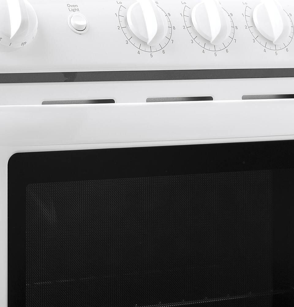 Alt View 12. Hotpoint - 2.9 Cu. Ft. Freestanding Electric Range - White.