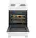 Left. Hotpoint - 2.9 Cu. Ft. Freestanding Electric Range - White.
