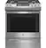 Front. GE - 5.6 Cu. Ft. Slide-In Gas Convection Range with Self-Steam Cleaning, Built-In Wi-Fi, and No-Preheat Air Fry - Stainless Steel.