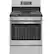 Front. GE Profile - 5.6 Cu. Ft. Freestanding Smart Gas True Convection Range with Hot Air Fry - Stainless Steel.