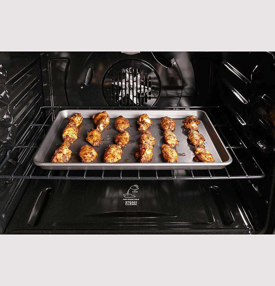 GE Profile Smart Oven with No Preheat, Air Fry and Built-in WiFi Black  P9OIAAS6TBB - Best Buy