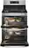 Alt View 2. GE - 6.8 Cu. Ft. Freestanding Double-Oven Gas Convection Range with Self-Steam Cleaning and No-Preheat Air Fry - Stainless steel.