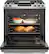 Alt View 11. GE - 5.3 Cu. Ft. Slide-In Gas Range - Stainless steel.