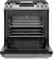 Alt View 1. GE - 5.3 Cu. Ft. Slide-In Gas Range - Stainless steel.