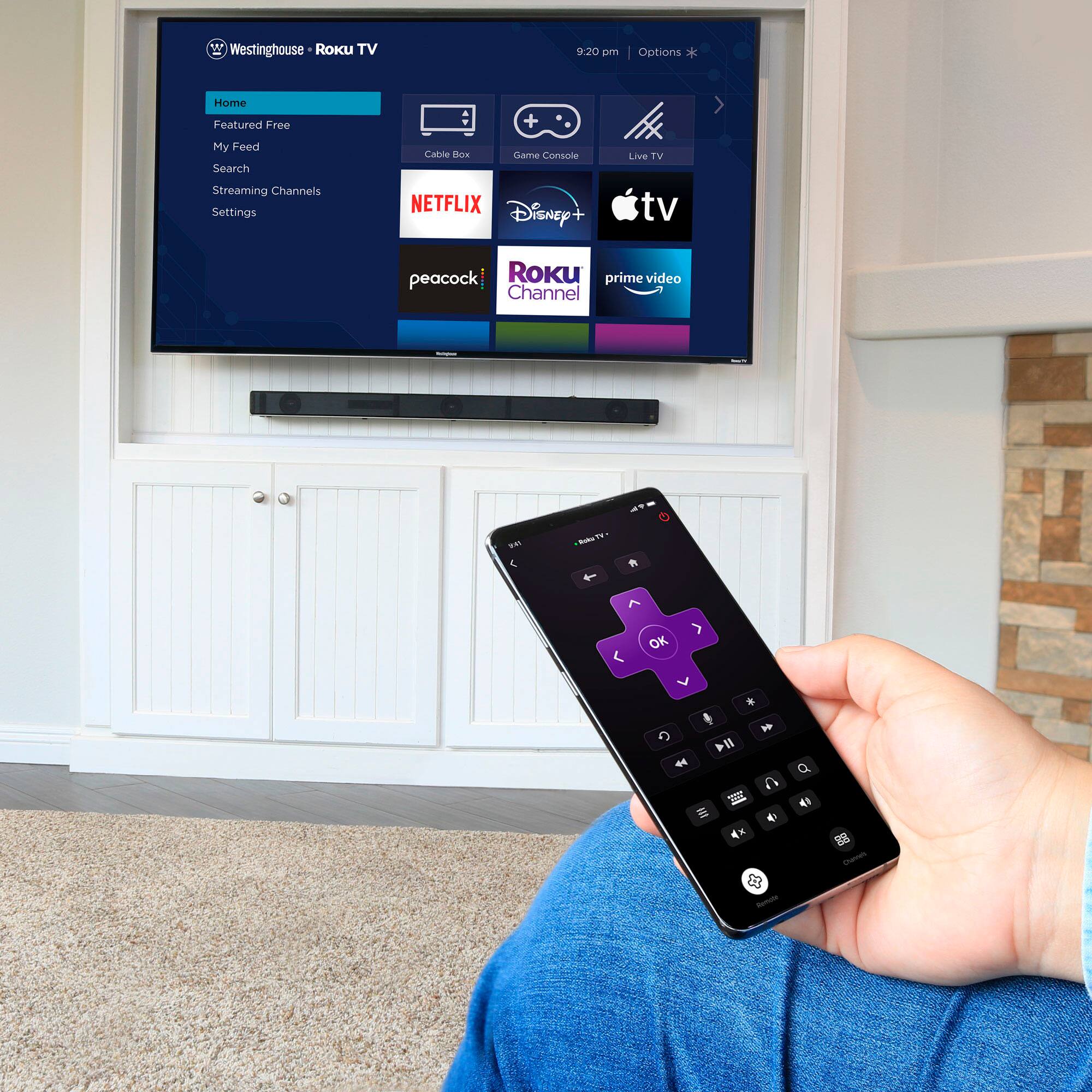 Alt View 14. Westinghouse - 24" HD Smart Roku TV - Black.