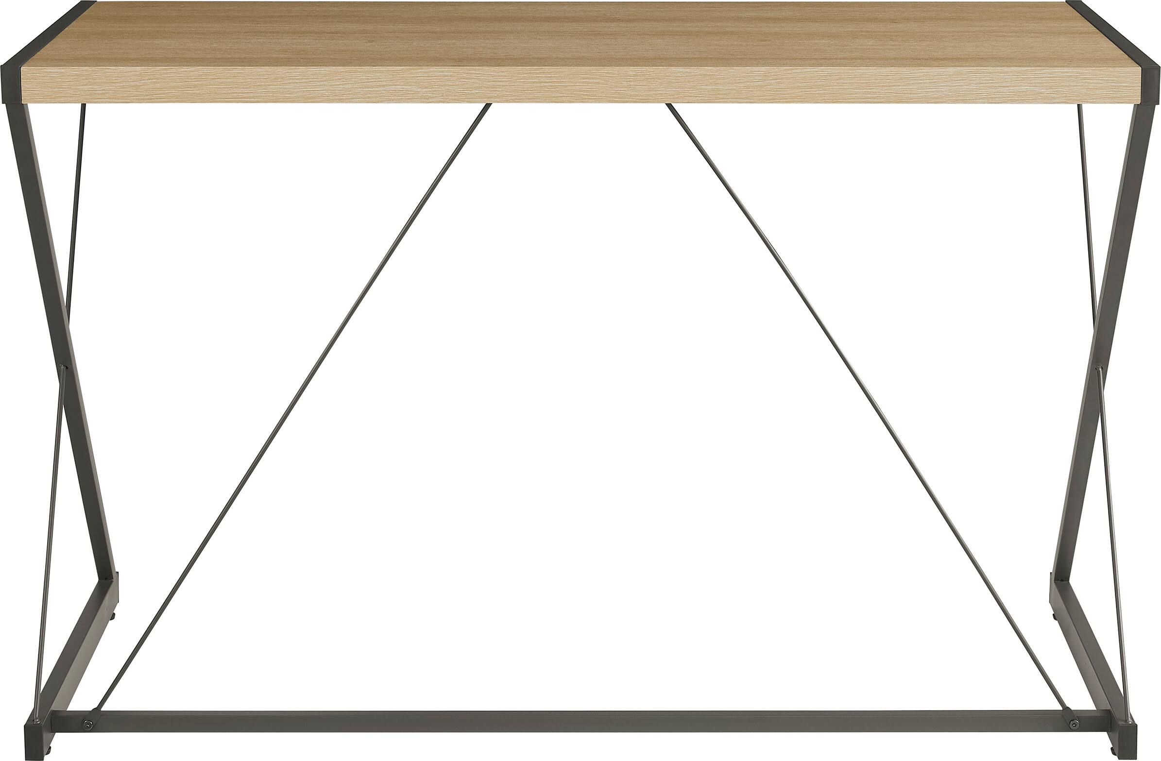 Alt View 11. Insignia™ - Computer Desk – 47" Wide - Light Oak.