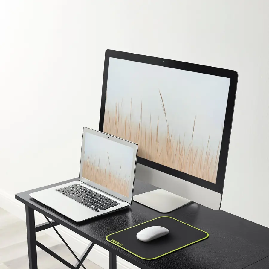 Alt View 15. Insignia™ - L-Shaped Computer Desk with Hutch - Black.