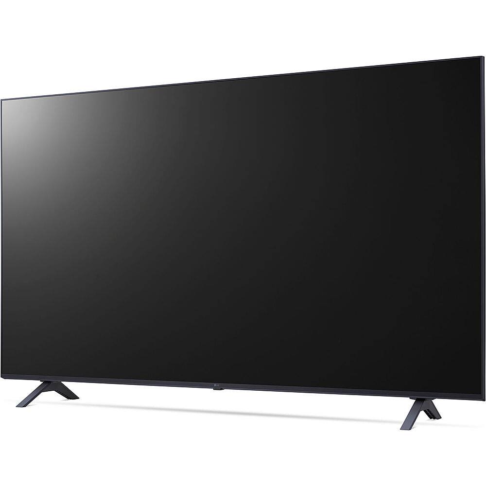 Left. LG - LG 50UL3J-E 50" UHD Digital Signage Display with webOS 6.0 and Built-in Speakers - Ashed Blue.