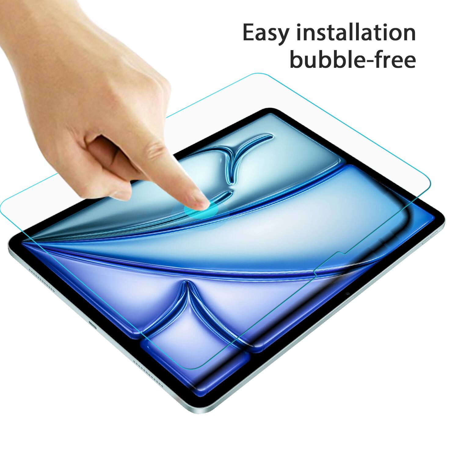 Easy installation bubble-free