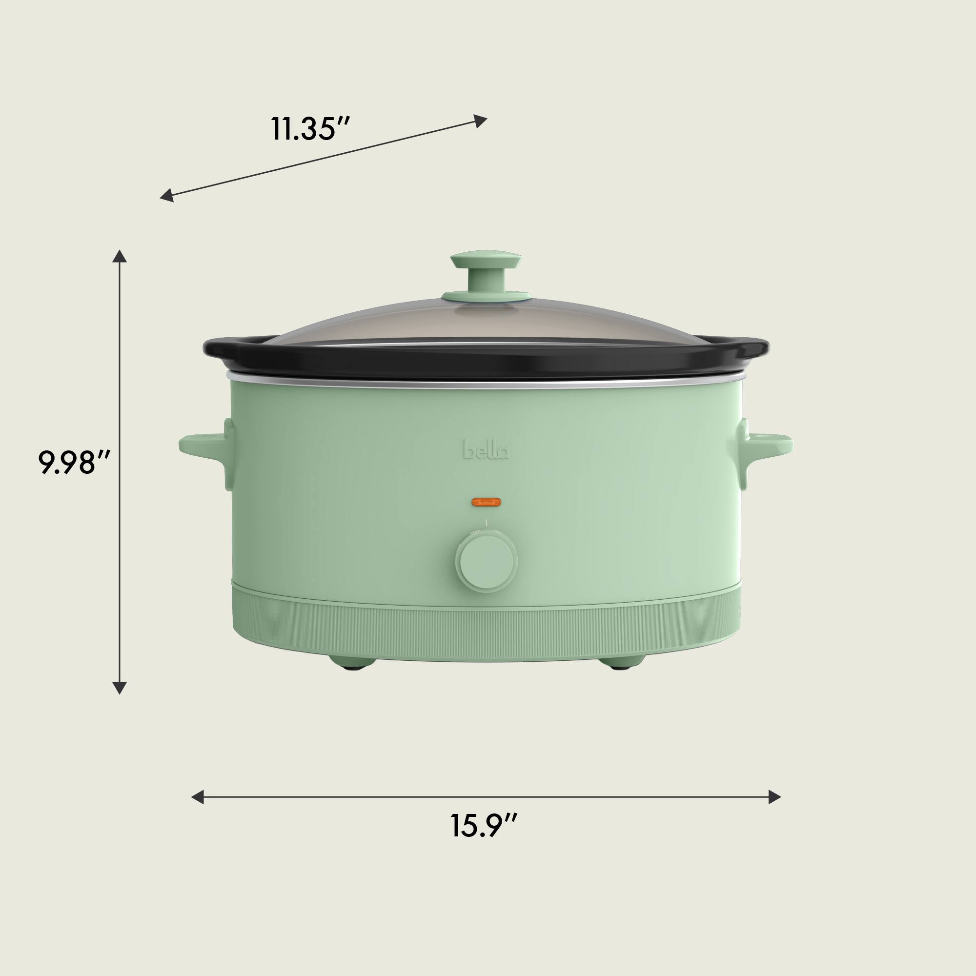 11.35"  
9.98"  
bella  
15.9"