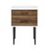 Front Zoom. Walker Edison - Contemporary 2-Drawer Nightstand - White/Rustic Oak.