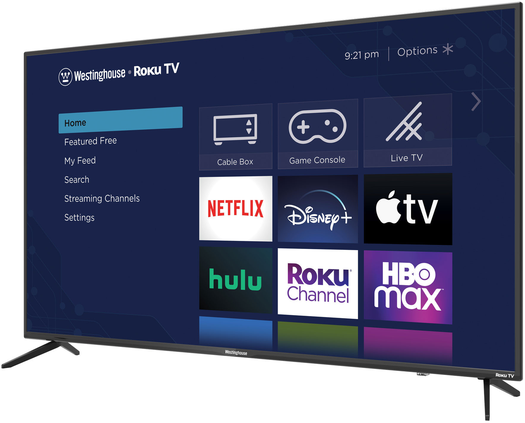 Westinghouse - 55" 4K UHD Smart Roku TV with HDR