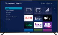 Front. Westinghouse - 75" 4K UHD Smart Roku TV with HDR.
