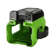 Greenworks - 80-Volt 300 Watt Inverter (Battery and Charger Not Included) - Green - Front_Zoom