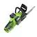 Alt View 12. Greenworks - 24V 14” Brushless Cordless Chainsaw (2 4.0 Ah Batteries Dual-Port Rapid Charger Included) - Green.
