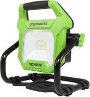 Greenworks - 40-Volt AC/DC 2000-Lumen LED Work Light (Battery and Charger Not Included) - Front_Zoom