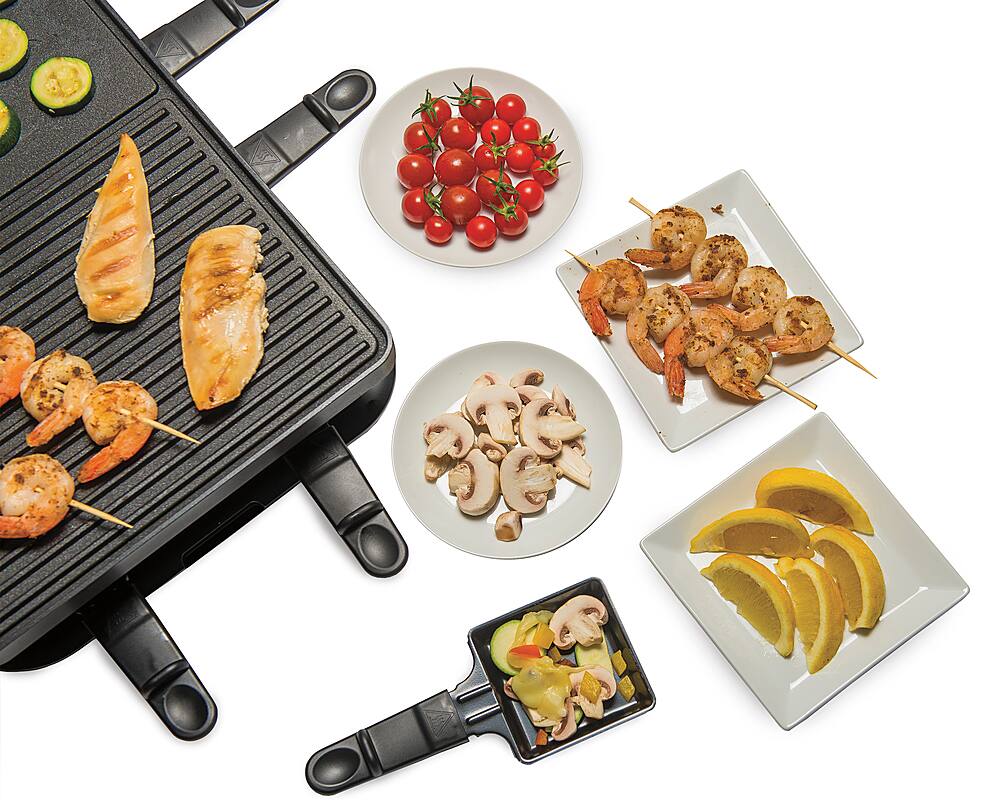 Alt View 11. Hamilton Beach - Raclette Portable Party Grill - BLACK.
